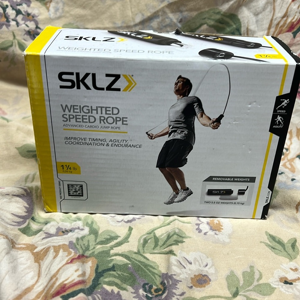 Weighted exercise, jump rope